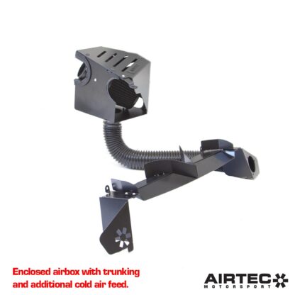 the comprehensive kit also includes a replacement aluminium intake pipe. To ensure the new air filter does not suffer with heat soak issues from the confines of the engine bay