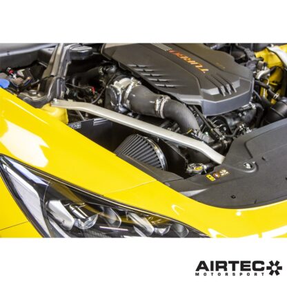 we’ve created a comprehensive solution to improving the car’s original air intake system to allow more flow whilst maintaining low intake temperatures