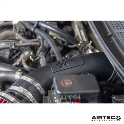 it also offers a smoother flow in comparison to the original pipework that varies in diameter.The kit fits neatly in place of the original to improve the look of the engine bay and comes with all fixtures