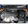 performance and sound.The kit fits neatly in place and comes with all a powder-coated black mounting flange for a bolt-on installation.Its improved air flow
