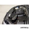our kit features an alloy hard pipe to replace the restrictive OEM air box and intake set up. There is also the option to add our uprated silicone intake hose and turbo elbow hose - see below. To ensure the new air filter doesn't suffer with heat soak issues from the confines of the engine bay