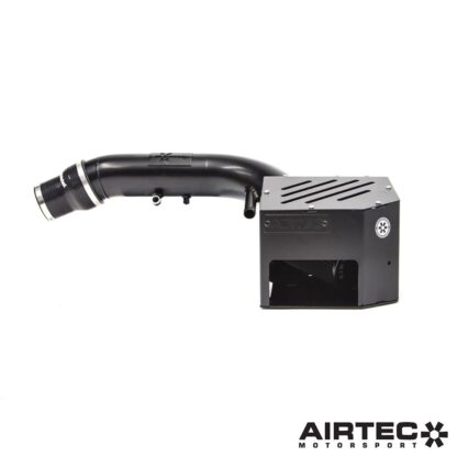 free-flowing cotton air filter that is housed inside a four-piece enclosure
