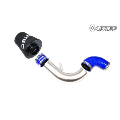 the kit includes an alloy pipe and two high-quality Pro Hoses silicone hoses.Silicone hoses in Gloss Black only.Pro-Series black hard pipe.Kit includes:1x intake pipe2x Silicone hoses1x AIRTEC branded filterAIRTEC part no: ATIKVAUX4