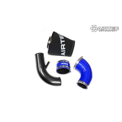 the kit includes an alloy pipe and two high-quality Pro Hoses silicone hoses.Silicone hoses in Gloss Black only.Pro-Series black hard pipe.Kit includes:1x intake pipe2x Silicone hoses1x AIRTEC branded filterAIRTEC part no: ATIKVAUX4