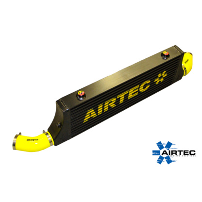 AIRTEC front mount replacement intercooler for the Alfa Romeo MitoGreat addition to any standard or remapped MitoReplaces the restrictive standard intercooler for the AIRTEC high-flow 60mm core intercooler.Dimensions:Height: 205mmWidth: 820mmDepth:  65mmFeatures: 60mm thick proven bar and plate core
