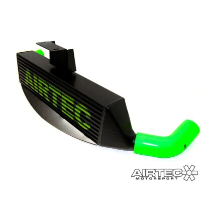this means less welding and a stronger IntercoolerHigh quality 4/5ply silicon hose's with alloy joiners & stainless Jubilee clipsPowder coated standard intercooler support bracketsRetains original fog lights without any modificationFitting Instructions and all required fixingsUn-Beatable value for moneyProven Power Increase's for Fast Road & TrackAvailable in Satin BlackAirtec 3 year unlimited mileage warrantyFitting will take 2-3 hours depending on mechanical skillIn stock ready to ship.Approximate Dimensions:750mm width170mm Height 90mm Thickness Will only fit the 1.7 engine.Registered Design Right number: 6030015