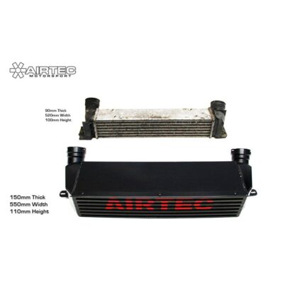 AIRTEC Motorsport is proud to launch our 1 & 3-Series diesel intercooler upgrade suitable for track or fast road use.In order to ensure there is no noticeable loss in performance during extended periods of hard driving
