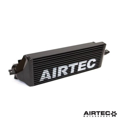 B48 - 2015 to 2019 Dimensions:Width: 810mmHeight: 230mmDepth: 100mm/140mm SteppedFeatures:Race spec bar 'n' plate core for super-fast recovery timesSuper flow end tanks - thin wall cast alloy end tanks with no sharp corners that can slow air speedBolt on design with no extra modding requiredOnly manufacturer offering the important air ram guides!AIRTEC's 3 year unlimited mileage warrantyCNC alloy pipe connections Registered Design Right number: Application PendingAIRTEC part no: ATINTMINI06