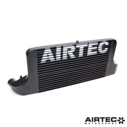 with the step core design offering a 85mm thick lower section and a 40mm thick upper section 'The Double Decker'The intercooler has been designed for cars running hybrid turbos and big turbo conversions where fitted
