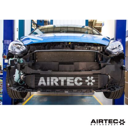 the AIRTEC intercooler features our race quality bar and plate core