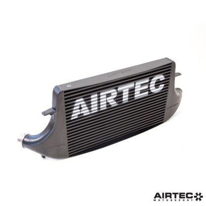 freer-flowing intercooler that is a direct replacement for the smaller and more restrictive OEM item.Our solution to increasing the intercooler’s size and performance within the confines of the limited space behind the bumper is based upon a a full size