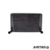 the AIRTEC Motorsport intercooler offers much greater efficiency and volume over standard.The outlets remain the same size to fit with the original boost hoses and the intercooler requires only minor trimming of the under tray on Sport models only to fit in place.DimensionsAIRTEC Motorsport intercoolerWidth: 555mmHeight: 437mmDepth: 60mmCapacity: 14.6 litresFront area: 2