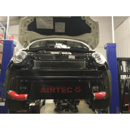 spec’d to AIRTEC design&nbsp; &nbsp; AIRTEC branded cast end tanks for improved air flow and unbeatable strength&nbsp; &nbsp; Dyno proven to provide lower intake temps and gain BHP&nbsp; &nbsp; Shorter charge pipes than standard twin intercooler set-up