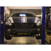 with an AIRTEC design high flow 60mm core intercooler and a shorter alloy boost pipe kit. We keep fast turbo spool up by using 50mm pipework from turbo to intercooler and 60mm out of the intercooler to help match the throttle body
