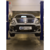 this combination gives fast turbo spool up coupled with maximum power output.Dyno test results - results taken from Fiat 500 Abarth (same intercooler as Punto) fitted with cat back exhaust and AIRTEC FMICRun 1 - 120 degrees into the intercooler and 22 degrees out of the intercoolerRun 2 - 122 degrees into the intercooler and 22 degrees out of the intercoolerRun 3 - 123 degrees into the intercooler and 22 degrees out of the intercoolerThe AIRTEC intercooler dropped the intake temperatures by 100 degrees on each run and did not suffer from heat soakDimensions: Height: 205mmWidth: 820mmDepth: 65mmCapacity: 10.9 litresFeatures: 60mm thick proven bar and plate core