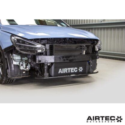 AIRTEC Motorsport is proud to launch our intercooler upgrade for the facelifted (2021 to 2024) i30N suitable for track or fast road use.In order to ensure there is no noticeable loss in performance during extended periods of hard driving