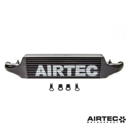 freer-flowing intercooler that is a direct replacement for the smaller and more restrictive OEM item.Our solution to increasing the intercooler’s size and performance within the confines of the limited space behind the bumper is based upon a taller core with an increased 90mm depth. This offers a massive increase in overall capacity in comparison to the original intercooler