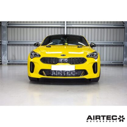 the AIRTEC Motorsport intercooler offers much greater efficiency and volume over standard.Dimensions:Width: 670mmHeight: 205mmDepth: 90mmCapacity: 12.4 litresFront area: 1