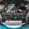 modified crash bar.AIRTEC have now added a great addition to its growing range of performance intercoolers. In the way of this huge front mount intercooler for the Mazda 3 MPS Mk2.A much needed upgrade for your remapped Mazda MPS.DimensionsWidth: 750mmHeight: 210mmDepth: 90mmFeatures:Huge 90mm core with flowed cast end tanksHigh quality silicone hoses finished with stainless jubilee clips.Intercooler mounted to new modified crash bar supplied so no cutting or joining requiredNo cutting to bumper neededFitting instructions and all required fittings suppliedProven power increase on road and track useAvailable in Pro-Series blackAIRTEC 3 year unlimited mileage warrantyFitting will take approximately 2-3 hoursRegistered Design Right number: 6023248ONLY AVAILABLE IN PRO-SERIES BLACKNow comes without the front scoop.AIRTEC part number: ATINTMAZ02
