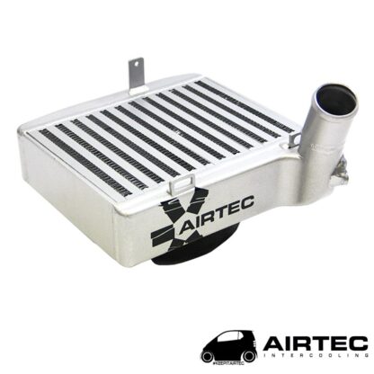 AIRTEC Motorsport intercooler for the Mercedes Smart 451.New product from AIRTEC comes the new intercooler for the Smart 451.As fitted to the Smarts 4 You race cars this intercooler is a great upgrade to any standard or remapped Smart car.Will fit the 84BHP turbo models.Registered Design Right number: 6023254Only available in Pro-Series Black.AIRTEC part no: ATINTMB01