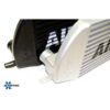 freer-flowing intercooler that is a direct replacement for the smaller and more restrictive OEM item.Our solution to increasing the intercooler’s size and performance within the confines of the limited space behind the bumper is based upon a stepped core design. This offers a huge increase in overall capacity in comparison to the original intercooler