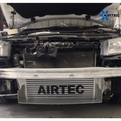 this freer-flowing intercooler is a direct replacement for the smaller and more restrictive OEM set up.Featuring a huge 95mm core design together with high-flow cast end tanks and lower alloy scoop to force air directly to the core