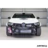 the radiator took president and a small but deep intercooler was located off to the left-hand side.This presented issues in developing a larger intercooler