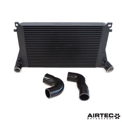 the intercooler was tested back-to-back on the dyno against the OEM item. This showed a huge reduction in air charge temperatures over standard.Our test car was fitted with a Cobra cat-back exhaust system and running Revo Stage 1 software.Stock intercooler temps reduce to an average of 64 degrees and peak at 68 degrees (after 5 back-to-back runs). On the Stage 1 Revo software
