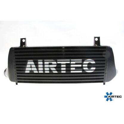 with or without the AIRTEC logo.Dimensions:Width: 540mmHeight: 215mmDepth: 120mmIntercooler Volume CapacityStandard: 3.9-litresAIRTEC: 13.9-litresFeatures:Designed and manufactured in the UK by AIRTECAIRTEC logo'd cast end tanks for improved airflow and unbeatable strengthProven reduction in charge temps3-year unlimited mileage warrantyAvailable in Pro-Series Black finishAIRTEC logo available at no extra chargeUnbeatable value for money!Registered Design Right number: Application PendingAIRTEC part number: ATINTVAG28