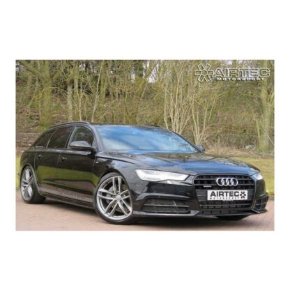 AIRTEC are proud to introduce the front mount intercooler upgrade for the Audi A6 3.0 TDi Bi-TurboThis freer flowing front mount intercooler set up is a direct replacement for the much smaller and more restrictive Audi set up.Featuring a 70mm core design together with high-flow cast end tanks