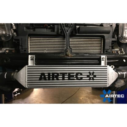 in the way of this huge front mount intercooler&nbsp;for the VW Caddy.Great addition to any standard or&nbsp;re-mapped Caddys.Will fit the following models:Euro5 1.6 74bhpEuro5 1.6 101bhpEuro6 2.0 74bhpEuro6 2.0&nbsp;101bhpEuro6 2.0 148bhpDimensionsWidth: 740mm&nbsp;Height: 170mmDepth: 70mmCapacity: 8.8 litres&nbsp;PLEASE NOTE: Minimal cutting will be required to original metal radiator support. This will not affect performance to your vehicle.Features:Huge 60mm core intercooler with flowed cast end tanksHigh quality&nbsp;silicone hoses which means better flow&nbsp;Fitting instructions and all required fixingsProven power increaseAvailable in Pro-Series BlackAIRTEC 3 year unlimited mileage warrantyRegistered Design Right number: 6023452AIRTEC part no: ATINTVAG34