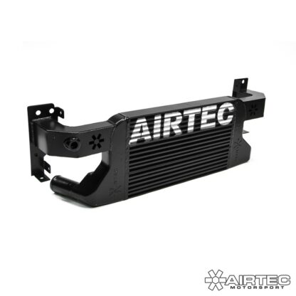 power and performance for track or fast road use.The finished design features 60mm inlet and outlets that flow freely through custom end tanks into a 80mm - 60mm deep