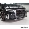 the intercooler makes full use of the vehicles entire front grille area.It therefore offers a huge increase in surface area and volume over standard