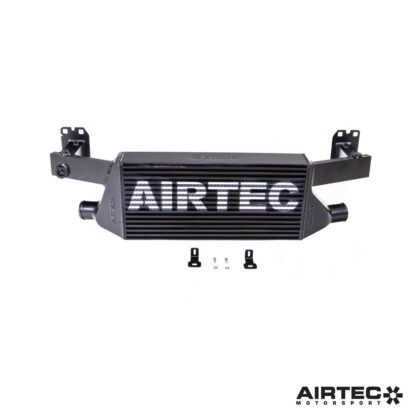 which is suited for modified examples with higher boost pressures and capable of supporting over 500bhp.It fits neatly behind the bumper with no modifications required to fit and the comprehensive kit includes AIRTEC Motorsports CAD designed end tanks