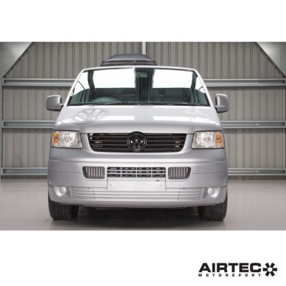 our uprated intercooler solution to suit the Transporter T5 and T6 offers a much larger capacity core and is finished with CAD designed