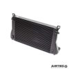 as well as an increase in frontal area to make the most of the air flow provided. Together with our cast end tanks to ensure optimum air flow both in and out of the intercooler