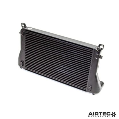 as well as an increase in frontal area to make the most of the air flow provided. Together with our cast end tanks to ensure optimum air flow both in and out of the intercooler