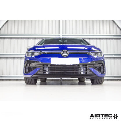 capacity and ability of the original auxiliary radiators mounted behind either side of the bumper. By utilising the available space