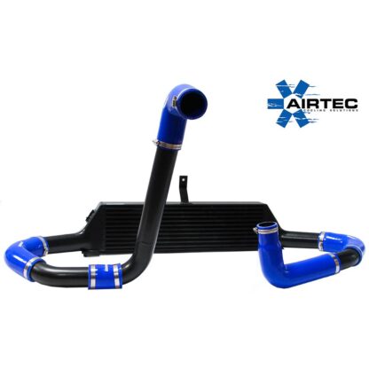 this means less welding and a stronger intercoolerHigh quality 4/5ply silicone hoses with alloy joiners & stainless jubilee clipsPowder-coated standard intercooler support bracketsRetains original fog lights without any modificationVery minor trimming to back of bumperFitting Instructions and all required fixingsUnbeatable value for moneyProven power increases for fast road & trackAvailable in Satin BlackAIRTEC 3-year unlimited mileage warrantyFitting will take 2-3 hours depending on mechanical skillIn stock ready to shipNow only available in Pro-Series BlackAIRTEC Part No: ATINTVAUX10