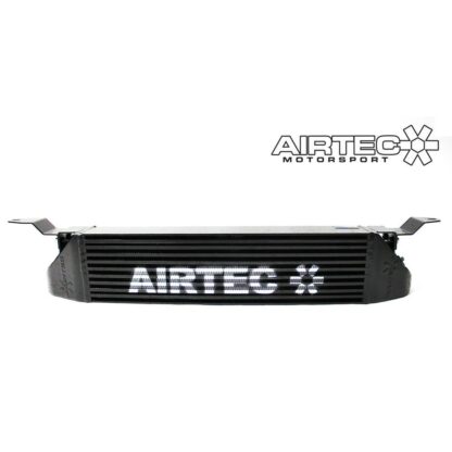 the HUGE 90mm core and smooth flowing end tanks has been tested and proven to lower intake temps.Bolts onto the bottom of the radiator cradle so there isn't major weight added onto the standard radiator mounts like other alloy intercoolers on the market.Comes with full brackets and all fixtures and fittings included.Available in natural silver or Pro-Series satin black finish for that ultimate stealth look. Still as easy to fit and improved high-flow design. Dimensions:Width: 325mm Height: 165mmDepth: 90mmCapacity: 4.8 litresRegistered Design Right number: Application Pending AIRTEC part no: ATINTVOL2