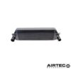 step-by-step instructions with pictures and Pro Hoses silicone connectors.The intercooler is available in a Pro-Series Black finish (with or without the AIRTEC logo) and gloss black Pro Hoses silicone connectors.Dimensions:Width: 610mmHeight: 195mmDepth: 110mm/70mm steppedInlet: 50mmOutlet: 60mmFeatures: 64% increase in capacity compared to original intercooler30% increase in frontal area compared to original intercoolerHuge increase in cooling abilityReduced charge temperaturesHigh-flow