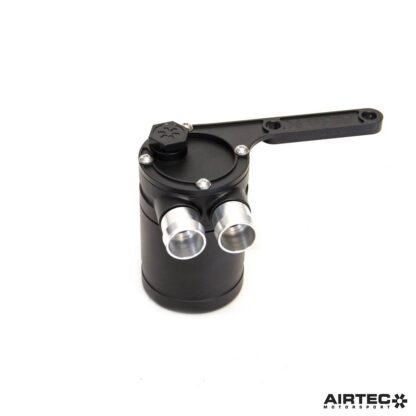 which allows the catch can to attach neatly in place.The can itself features an internal micron filter