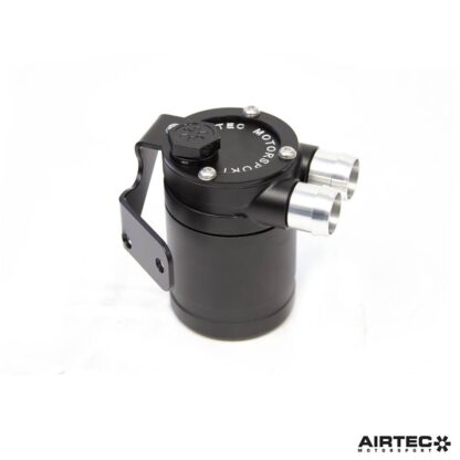 which allows the catch can to attach neatly in place.The can itself features an internal micron filter