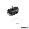 the AIRTEC Motorsport header tank is made from lightweight aluminium and comes in high quality powder coated black finish. It also features a sight glass to view the coolant level and comes with an uprated high pressure cap.The tank uses original fixing points