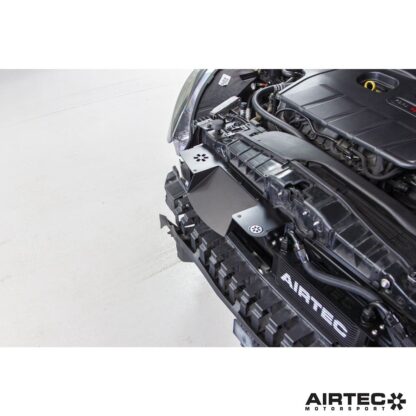 our design includes a designated scoop on the left-hand side that supports the oil cooler and channels cold air towards the intakes.The package also includes an AIRTEC Motorsport oil cooler