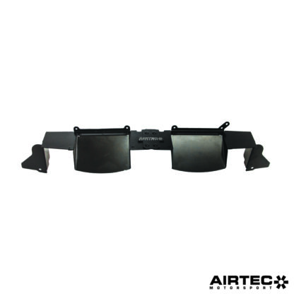 we’ve created a simple but effective double air scoop to mount behind the grille and replace the original