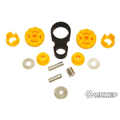 the heavy duty mount is machined from billet aluminium and is offered with three different grades of bush insert.Available with fast road yellow