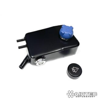 <p>Focus Mk1 lightweight replacement polished alloy water header tank</p><p>No Drilling required