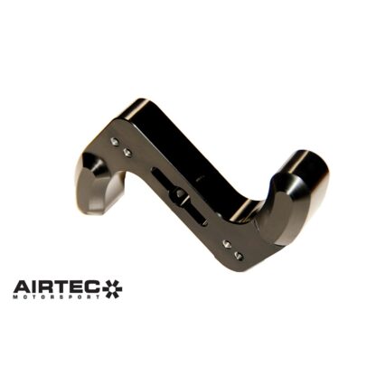 This is a billet alum replacement arm for the heavy stock cast iron unit. Has 4 pivot point choices plus two of which moves the shifter forward 25mm. Gets rid of the heavy stock shifter feel. Give your shifter a speedy feel with notchy positive shifts and more mechanical connection to your car.P1 24% reduction plus moves shifter forward 25mmP2 39% reduction plus moves shifer forward 25mmP3 40% reduction stock shifter locationP4 25% reduction stock shifter location 