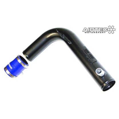 AIRTEC Fiesta ST 180 top induction pipe.Replace your standard Fiesta ST 180 plastic top induction pipe with our AS performance alloy top pipe.Available in Pro Series Black only.Can be fitted with our Stage 2 induction kit.Choose from a wide range of silicone hose colour.Peak show times may be a longer 7-10 day delay.WILL FIT ST180 & ST 200.AIRTEC Part No: ATMSFO52
